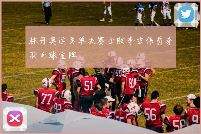 林丹奥运男单决赛击败李宗伟首夺羽毛球金牌